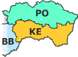 Mapa - kraje - mini